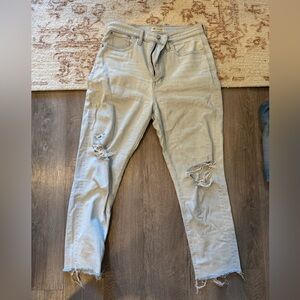 Madewell Light Wash Mom Jean size 30